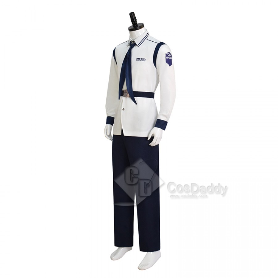 ONE PIECE ユニフォーム 2023 Live Action One Piece Marine Cadet Uniform Cosplay